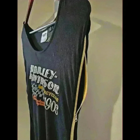 Harley-Davidson Vintage Sport Tank Top - Black, 1903 Edition - Picture 5 of 5